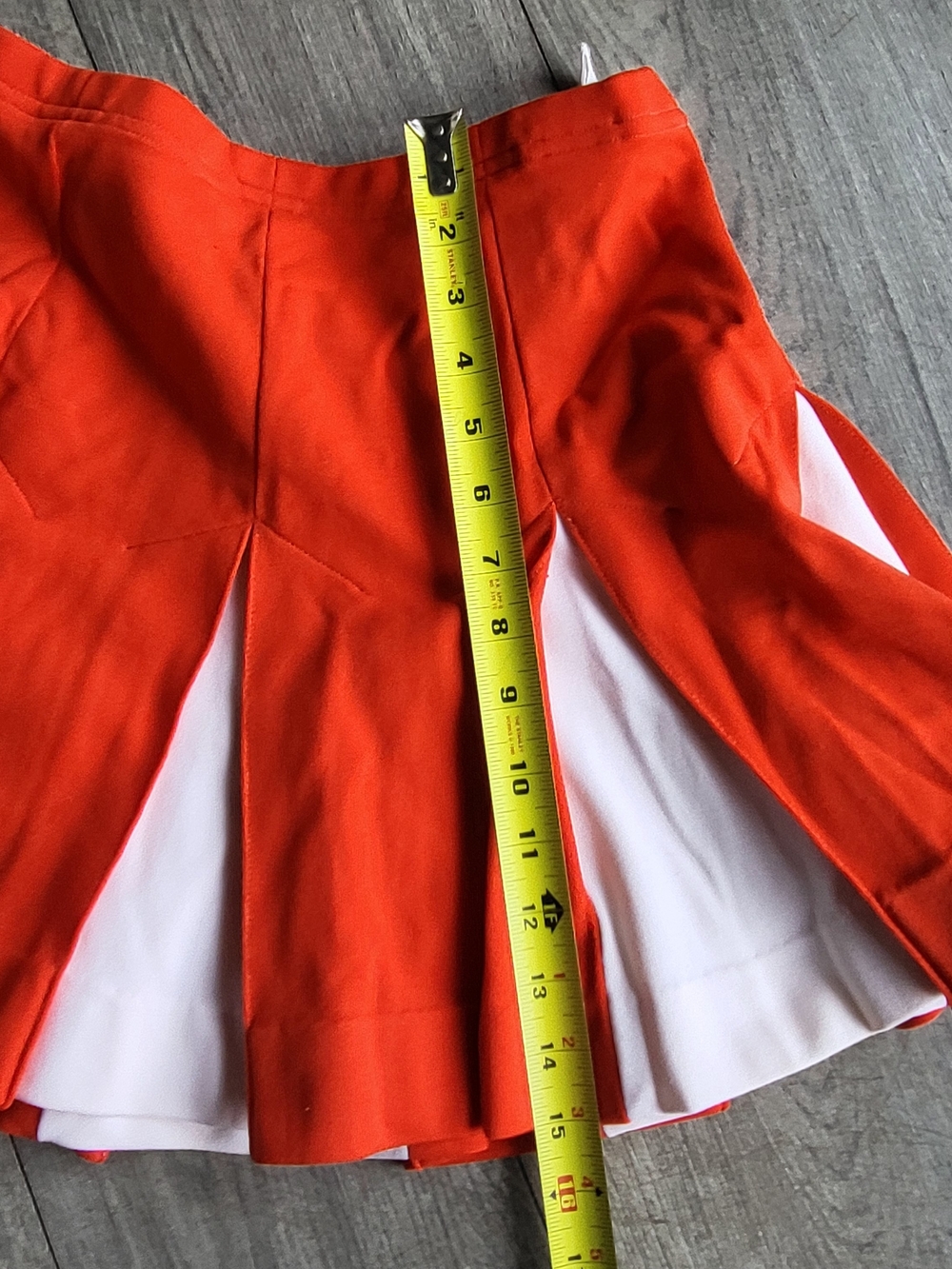 Vtg 1970s Princeton Cheer Uniform Stadium Shaker Sweater Skirt Ivy League P READ - Picture 7 of 15
